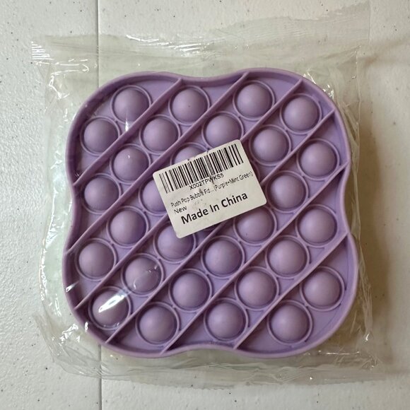 2 pack bubble poppers bubble pop toy popits push pop sensory stress fidget toys - Picture 4 of 5